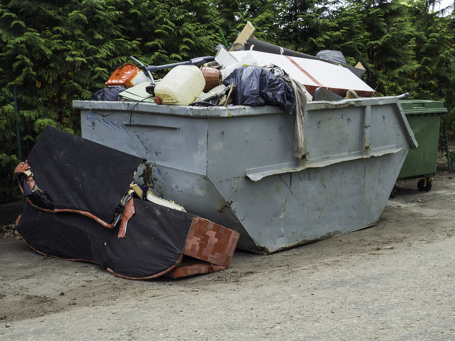 dumpster that is for clean out