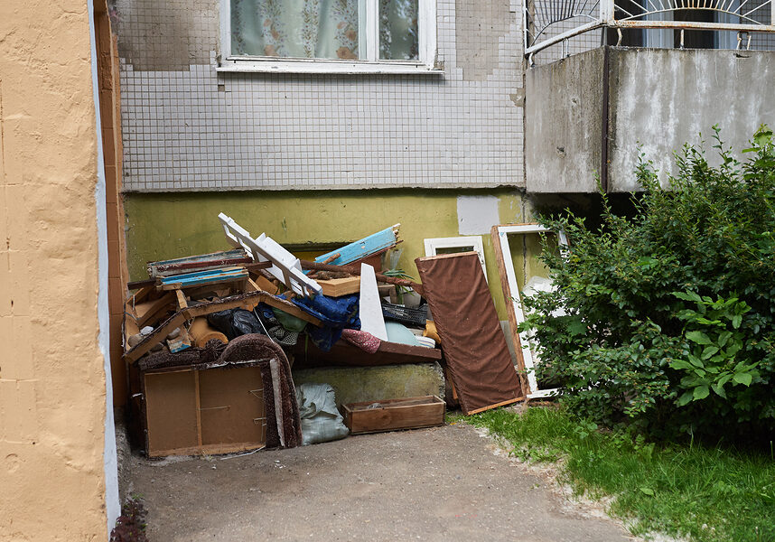 old furniture for clean up